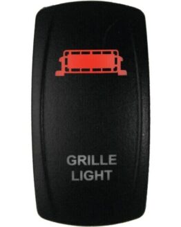 DragonFire Lighted Grill Light Switch Red On/Off Dual LED