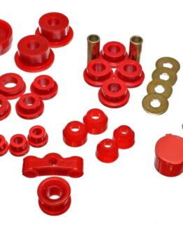 Energy Suspension Red Hyper-Flex Master Bushing Set Fits 84-87 Civic/CRX