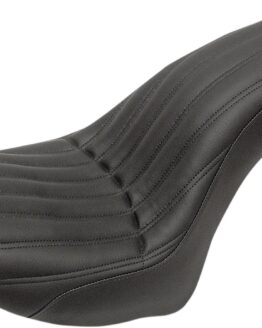 Knuckle Ribbed 2-Up Seat Black Gel