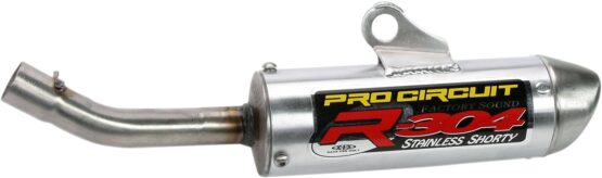 R-304 Shorty Aluminum Slip On Exhaust Silencer