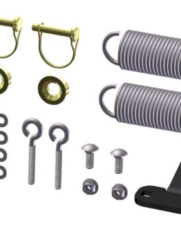 KFI ATV Plow Tube Hardware Kit for Push Tubes 105000 & 105590