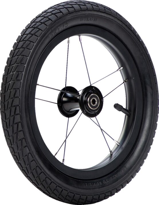Strider 12in High Traction Wheel and Tire Set Black
