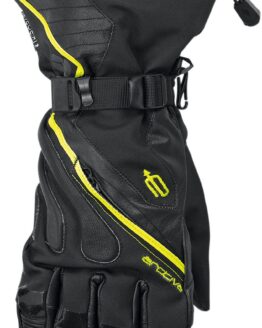Meridian Snow Gloves Black Small