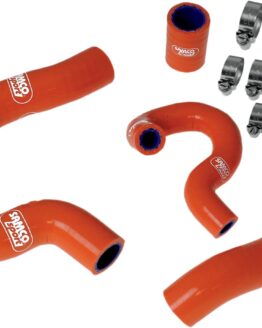 Orange Race Radiator Hose Kit w/Clamps