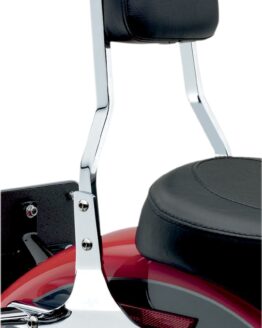 Short Square 14" Sissy Bar Chrome