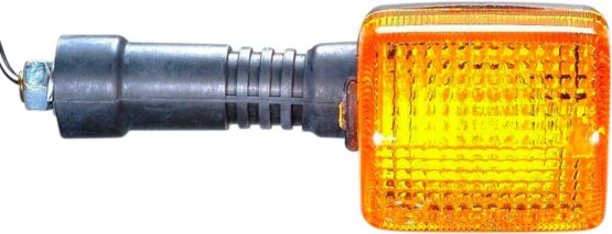 K&S Turn Signal Assembly Amber Lens For Honda CB250/750 XR/XL/NX Models