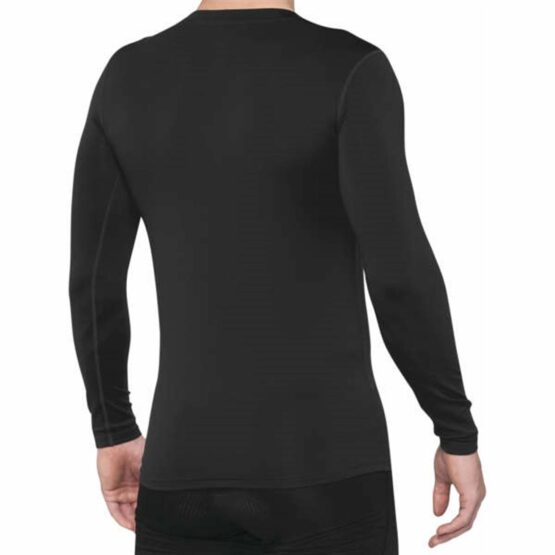 100% Basecamp LS Base Layer Black Small - Image 2