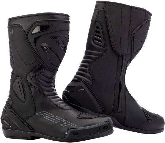 RST S1 CE Waterproof Boots Black/Black Size US 7