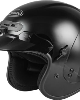 GMAX GM-32 Open-Face Helmet Black Large