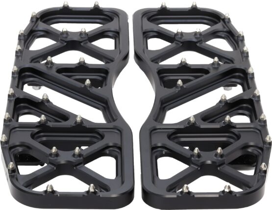 FLO Motorsports V5 Floorboards Black For Indian Models