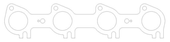Cometic MLS Exhaust Gaskets .030" Pair Fits 91-01 Ford 4.6L / 99-04 5.4L V8 - Image 2