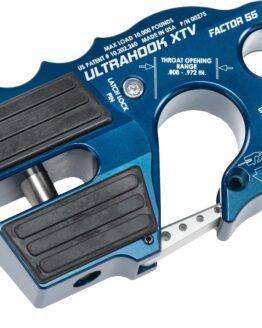 UltraHook XTV Winch Line Shackle Mount - Blue