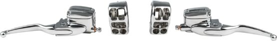 HardDrive Handlebar Control Kit Chrome Hydraulic Clutch 2017-2020 Harley FLH