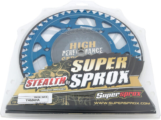 Supersprox Aluminum Rear Sprocket 49T Blue - Image 2