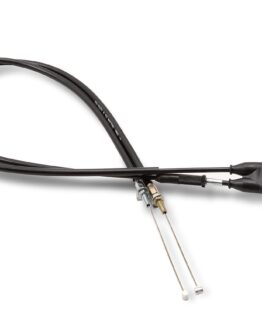 Black Vinyl Throttle Cable Push-Pull Set for Honda