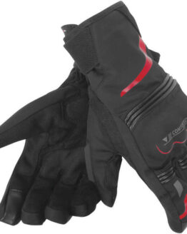 Dainese Tempest D-Dry Gloves Black/Red XL - Waterproof Motorcycle Gloves