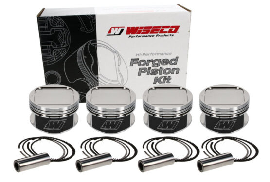 Wiseco R/Dome 8.4:1 CR 93mm Piston Kit Fits Subaru WRX EJ20 2.0L 16V - Image 2
