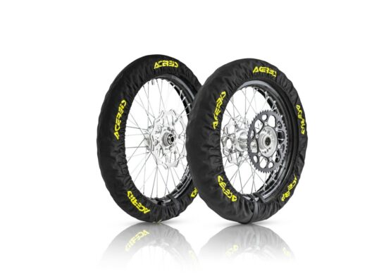 Acerbis X-Tire Cover Black Set for 18-21 Inch Tires - Image 2