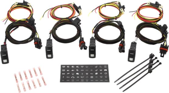 XTC Power Products Light Duty Switch System 4-Pack for Polaris Ranger XD 1500 - Image 3