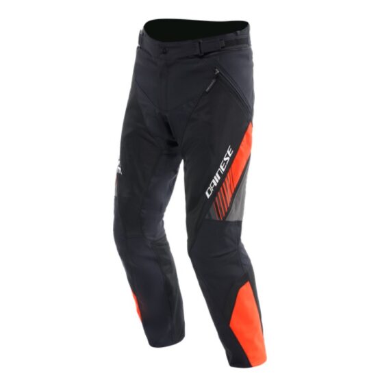 Dainese Drake 2 Air Absoluteshell Pants Black/Red Fluorescent 48