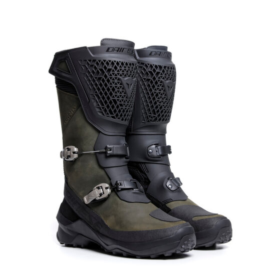 Dainese Seeker Gore-Tex Boots Black Army Green Size 44