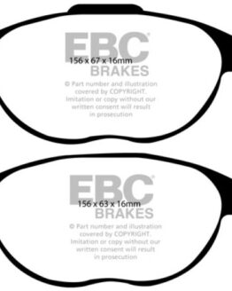 EBC Yellowstuff Front Brake Pads DP41524R Fits 12+ Ford C-Max 2.0 Hybrid