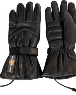 12V Heated Leather Gloves Black 2X-Large