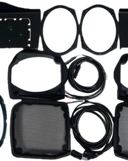 Cerwin Vega 6x9 Cut-In Lid Kit w/ SM694 For 98-13 FLH/T Bags