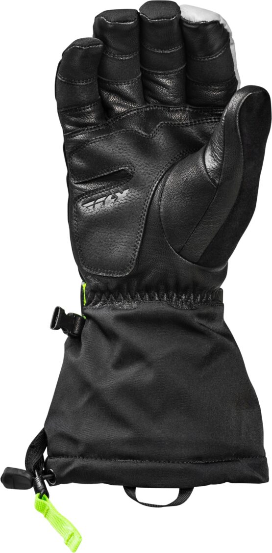 Fly Racing Highland Gloves Black/Grey/Hi-Vis Small - Image 2