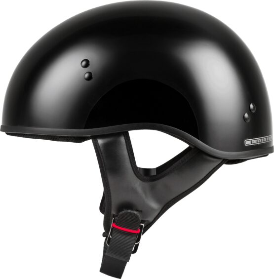 GMAX HH-45 Half Helmet Naked Black 2X-Large - Image 3