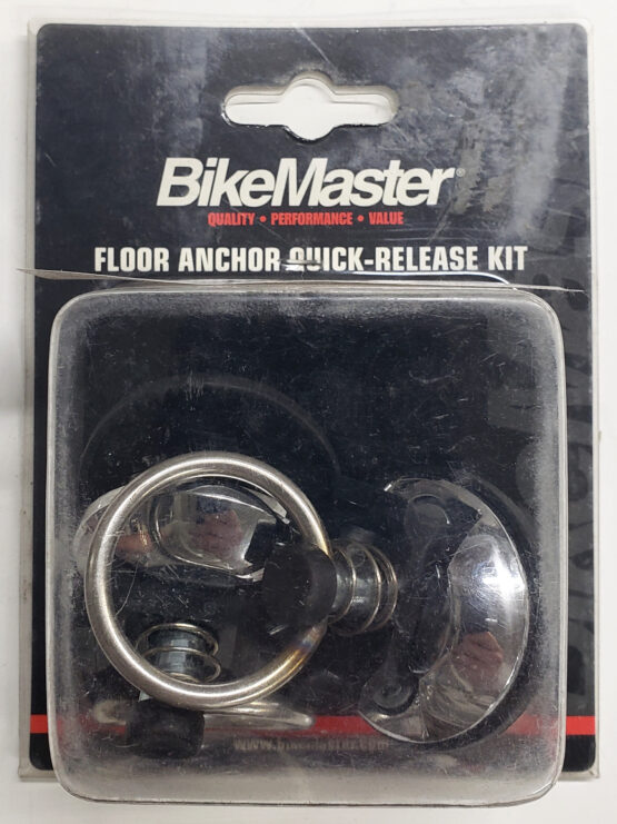 BikeMaster Quick Release Floor Mount Anchors 2 Pack