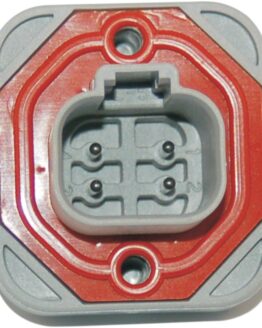 NAMZ Deutsch DT Series 4-Pin Sealed Female Wiring Connector Gray