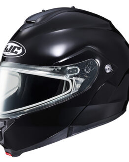 HJC C91 Modular Snow Helmet Black 3X DOT-Approved For Snowmobile Riders