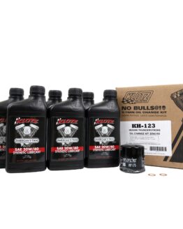Klotz Oil Change Kit 20W-40 for Indian Thunderstroke V-Twin