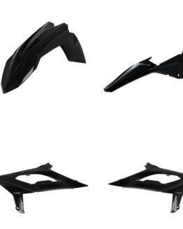 Acerbis Plastic Kit Black For 2023-2024 Beta RR 2T/4T 125-480