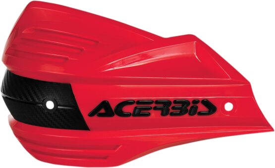 Acerbis X-Factor Replacement Handshields Red Gloss Pair Universal