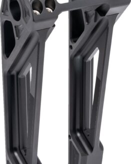 Kodlin USA Fastback 10in Black Handlebar Risers For Harley-Davidson