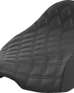 Saddlemen Renegade Solo Seat Lattice Stitched Black For FLT/FLH 2023-2024