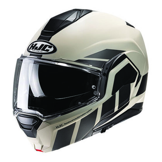 HJC i100 Beis Modular Street Helmet MC9SF Medium