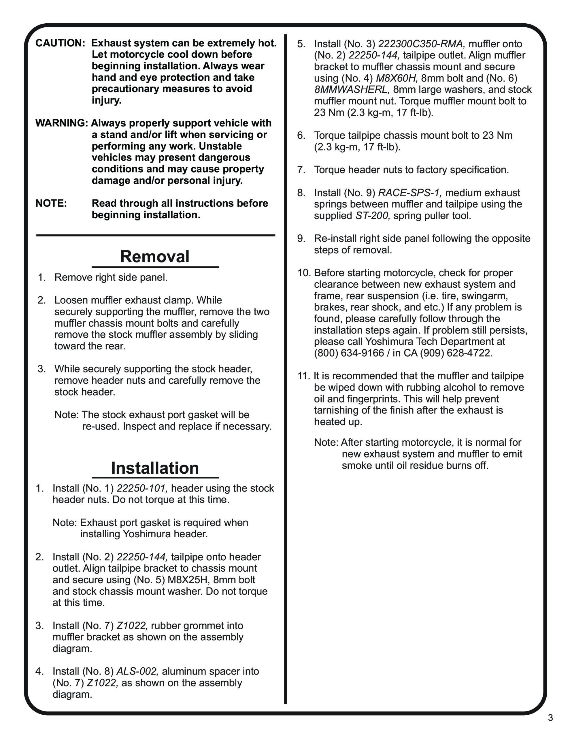 Yoshimura RS-2 Aluminum Full Exhaust System Silver Fits 19-25 Honda CRF250F - Image 4