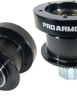 Pro Armor Quick Release Steering Wheel Hub Black