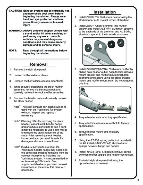 Yoshimura RS-12 Full Exhaust System Stainless/CF Tip Fits 2025 CRF450R/RX - Image 4