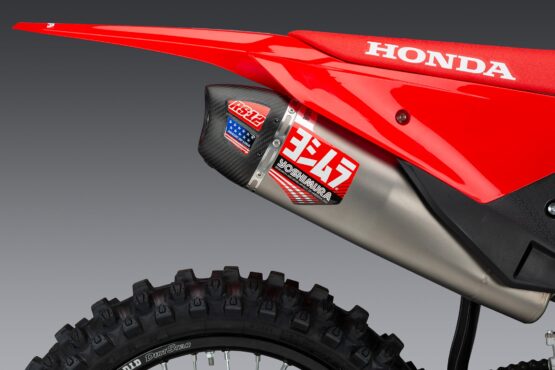 Yoshimura RS-12 Full Exhaust Titanium/CF Tip Fits 2025 Honda CRF450R/RX - Image 5