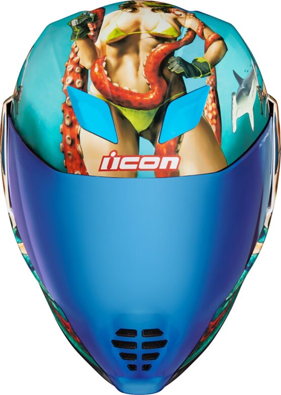 Airflite Pleasuredome4 Helmet Blue Large - Image 2