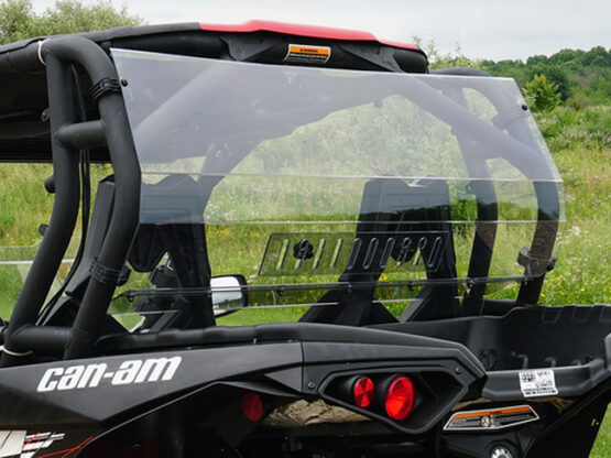 Vented Clear Rear Windshield