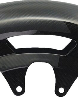 Arlen Ness Cafe Front Fender 19in Carbon Fiber Black For Harley-Davidson