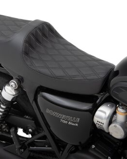 Predator Double Diamond Vinyl 2-Up Seat - Black