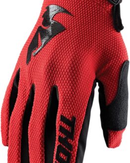Thor Youth Sector MX Gloves XS Red Black Unisex