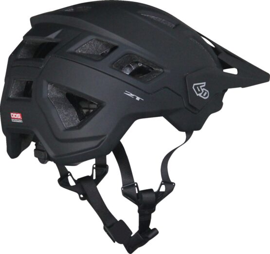 6D ATB-2T Ascent Bicycle Helmet Matte Black XS/S Unisex - Image 3