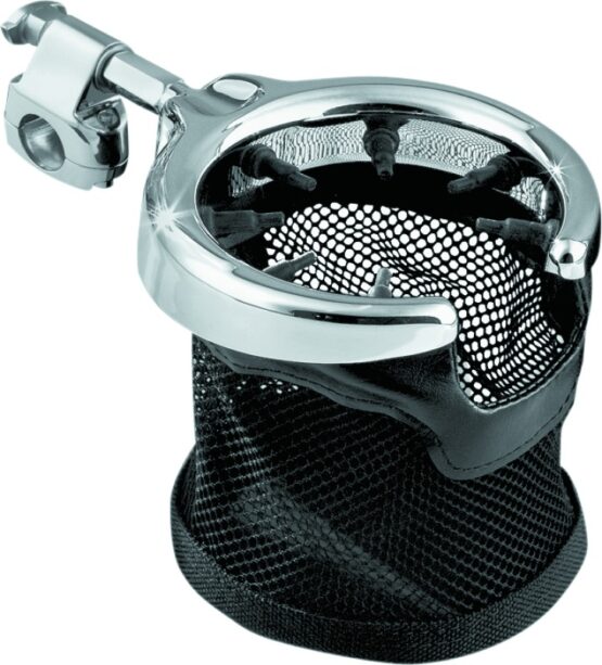 Kuryakyn Universal Passenger Drink Holder Black and Chrome